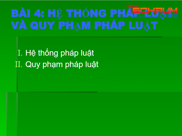 tài liệu pháp luật đại cương 4