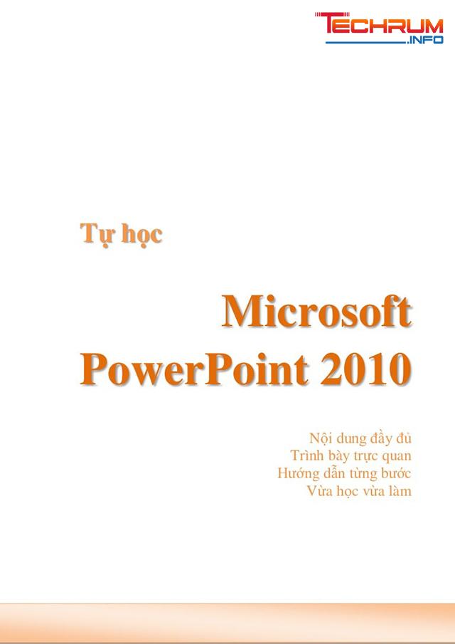 Tài liệu tự học PowerPoint 2010