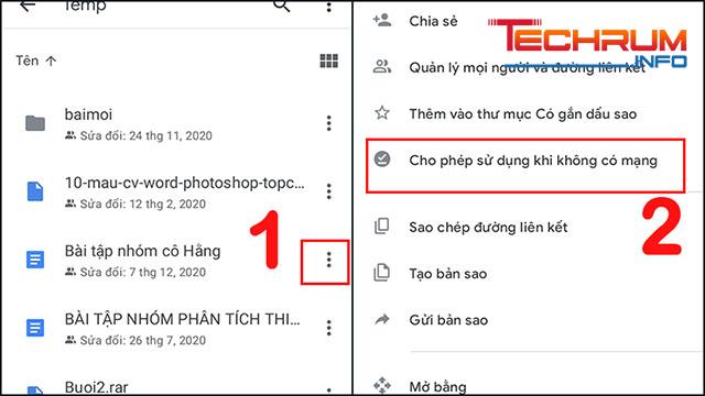 tính năng của Google Docs 12