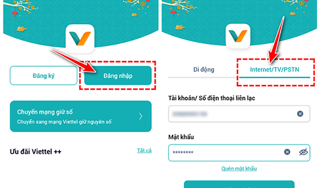 Cách đổi mật khẩu wifi bằng My Viettel 1