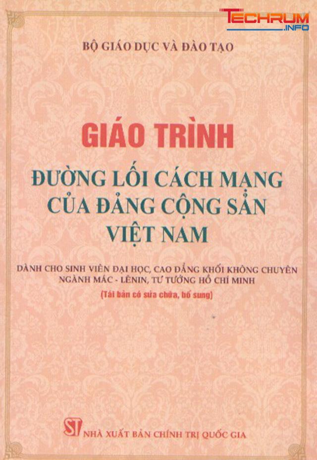 Giáo trình Đường Lối Cách Mạng Của Đảng Cộng Sản Việt Nam