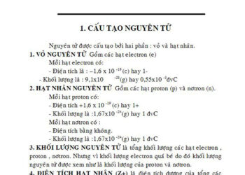 Hình ảnh bài tập và lý thuyết hóa 10-1