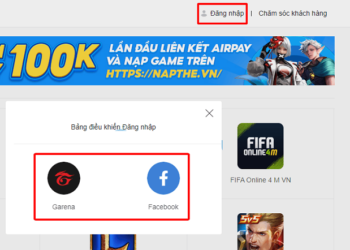Nạp thẻ garena 1