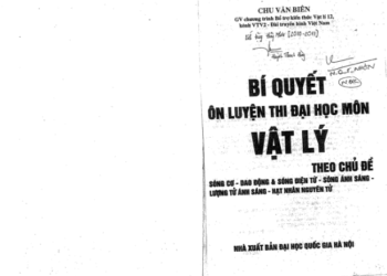 tài liệu ôn thi thpt quốc gia môn vật lý 3