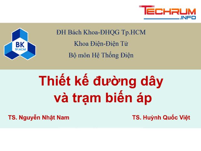 tài liệu thiết kế m&e 3