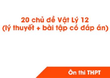 tài liệu vật lý 12