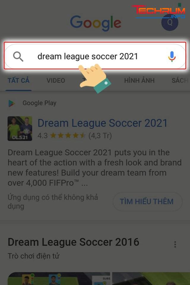 Cách tải Dream League Soccer 2021 trên Android 2