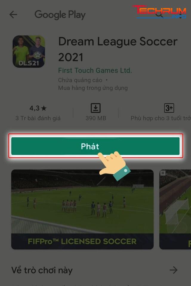 Cách tải Dream League Soccer 2021 trên Android 5