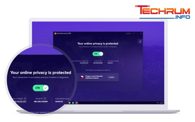 Tính năng của VPN  Avast 