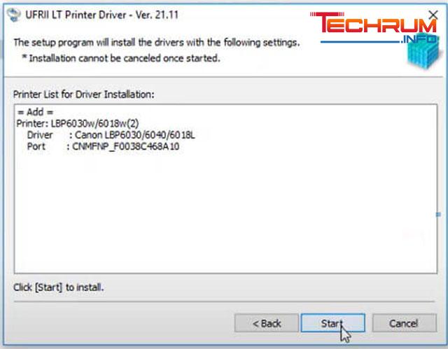 Cách cài đặt Driver Canon LBP6030 cho windows 17