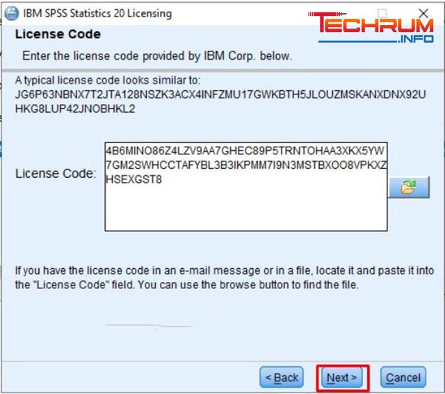 cài đặt IBM SPSS Statistics 20 -17