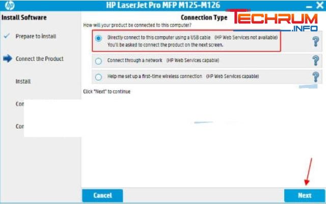 Cài đặt Driver cho máy in HP M125A 4