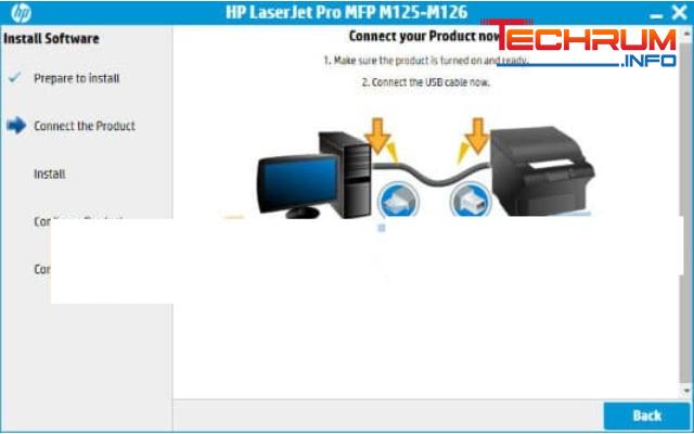 Cài đặt Driver cho máy in HP M125A 5