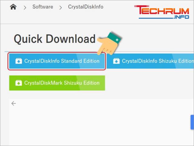 cài đặt phần mềm CrystalDiskInfo 1