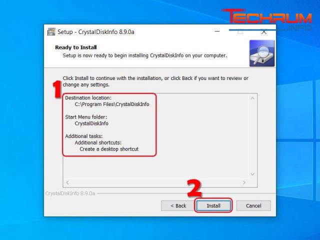 cài đặt phần mềm CrystalDiskInfo 8
