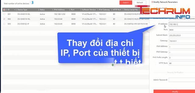 Hướng dẫn sử dụng SADP Tools 4