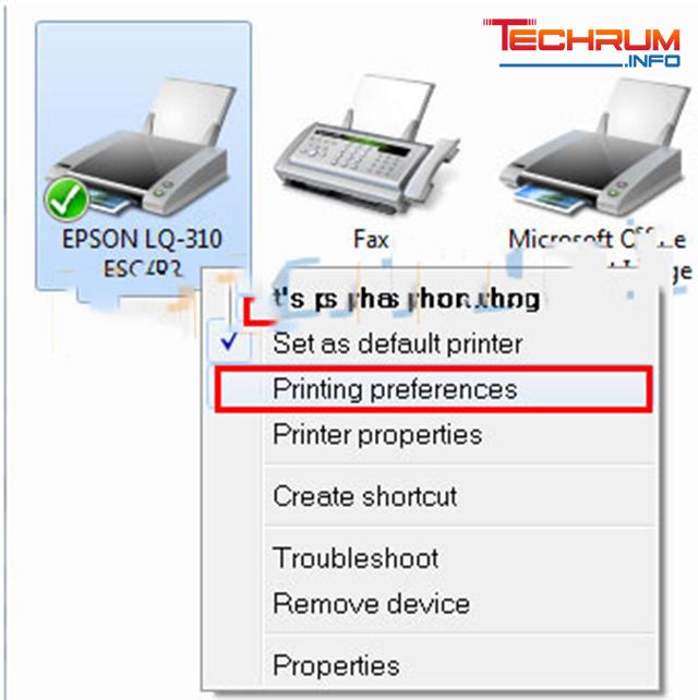 Cách sử dụng máy in Epson LQ 310-9