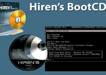 Phân vùng ổ đĩa với Hiren's BootCD