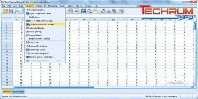 Tính năng phần mềm spss 20