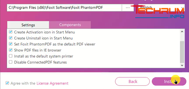Cách cài đặt Foxit PhantomPDF 4