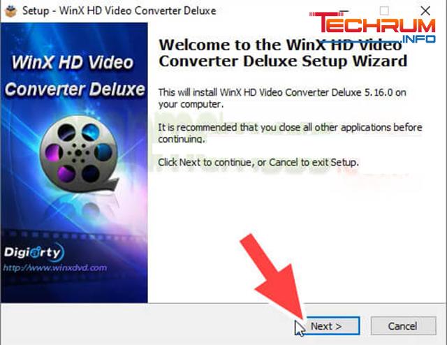 Cách cài đặt WinX HD Video Converter Deluxe 4