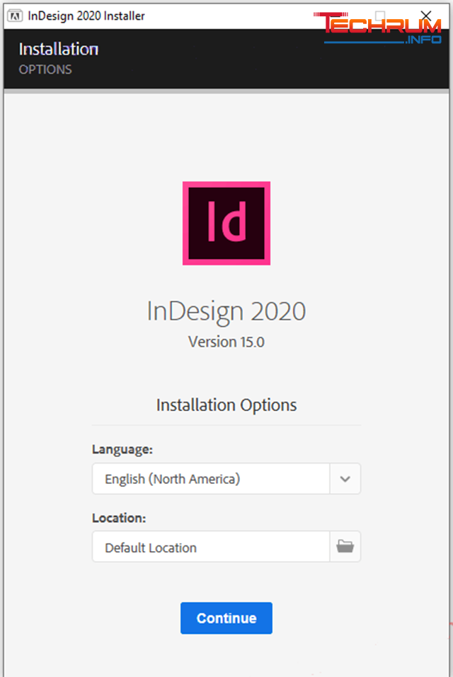 Cách cài đặt Adobe Indesign CC 2020-5