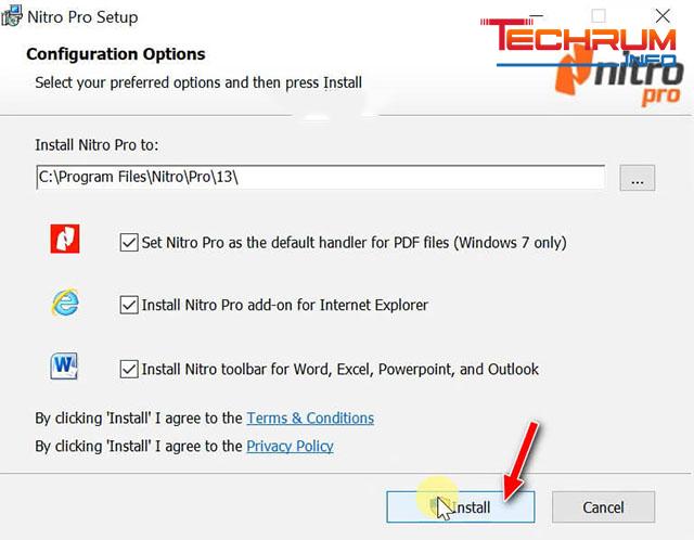 Cách cài đặt Nitro Pro 13 -3