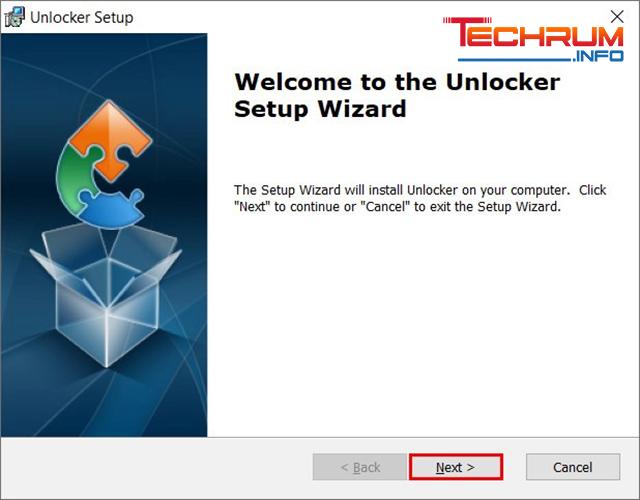 Cài đặt Unlocker 2