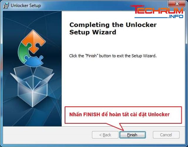 Cài đặt Unlocker 5