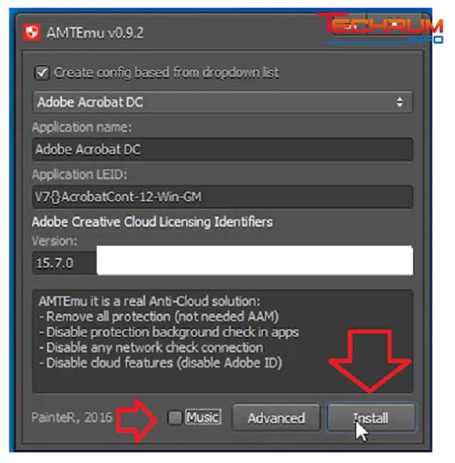 cài đặt Adobe Acrobat Pro 8.1-4