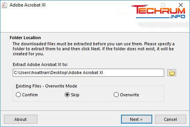 cài đặt Adobe Acrobat Pro 1