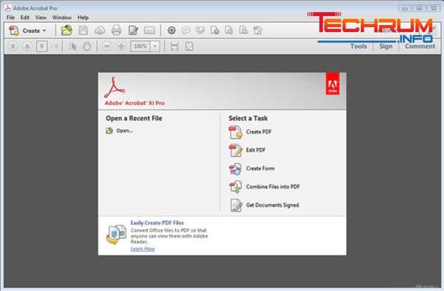 cài đặt Adobe Acrobat Pro 11