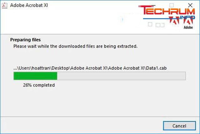 cài đặt Adobe Acrobat Pro 2