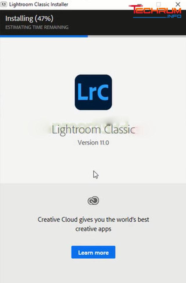 cài đặt Adobe Lightroom Classic 2022-4