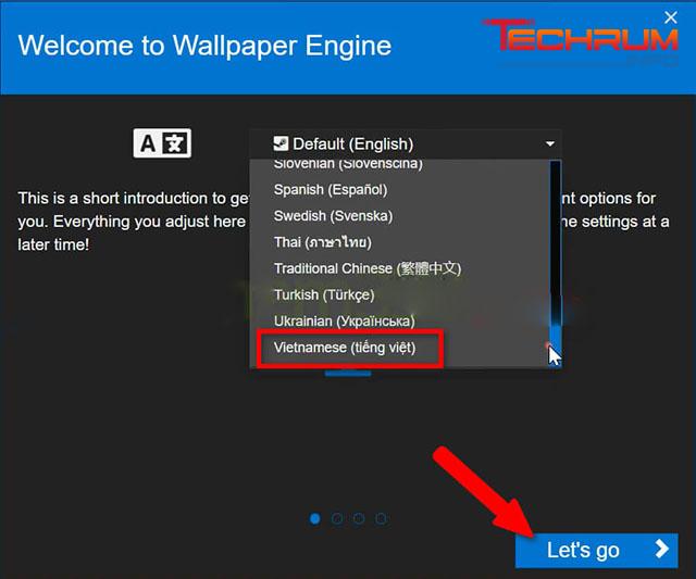 Cài đặt phần mềm  Wallpaper Engine 4
