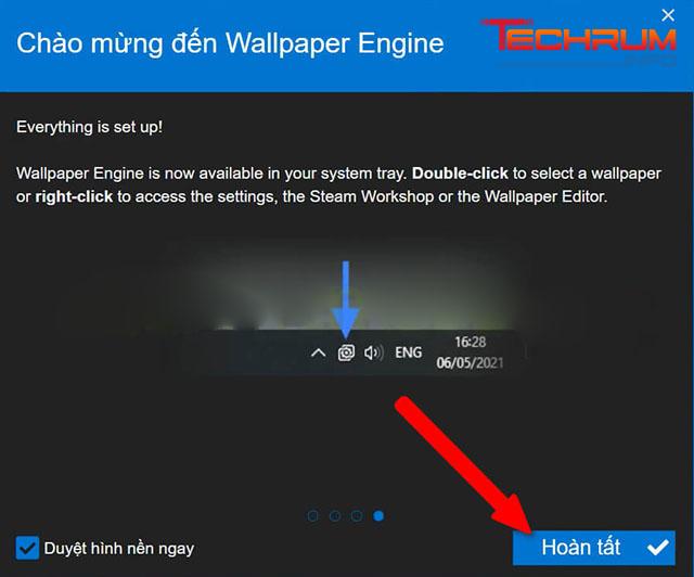 Cài đặt phần mềm  Wallpaper Engine 7