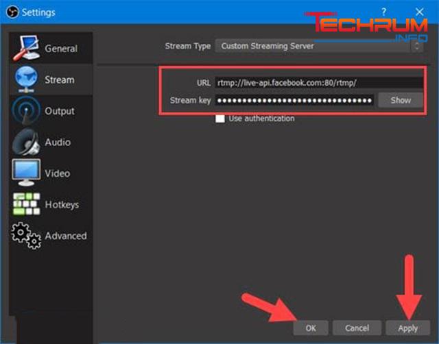 Hướng dẫn cách live Stream OBS trên Facebook 8
