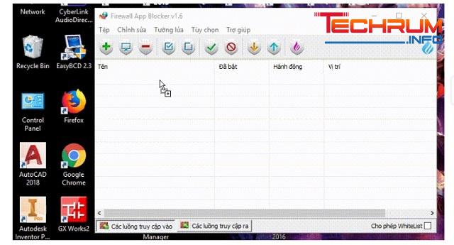 sử dụng Firewall App Blocker  3