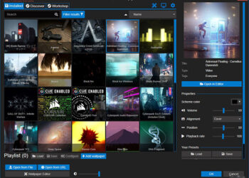 Tính năng Wallpaper Engine