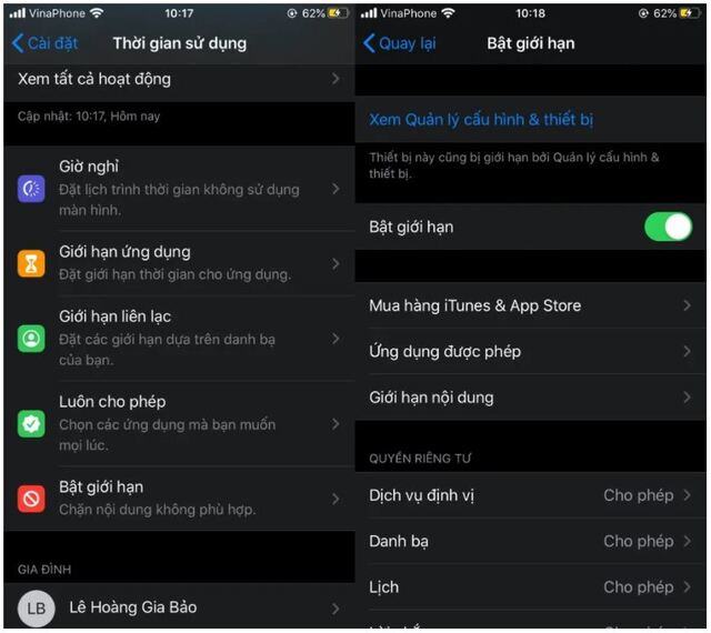 Cách chặn game trên điện thoại iPhone bước 4