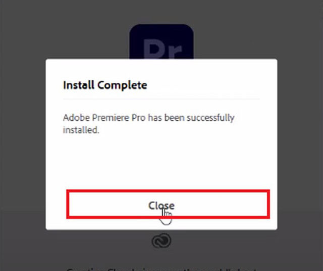 Cài đặt Adobe Premiere Pro CC 2021