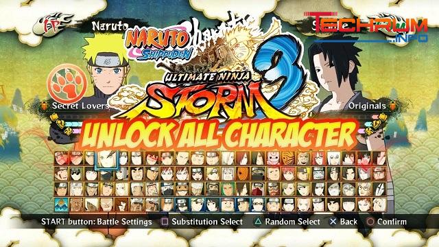 game hỗ trợ tay cầm trên PC Naruto Shippuden Ninja Storm 3