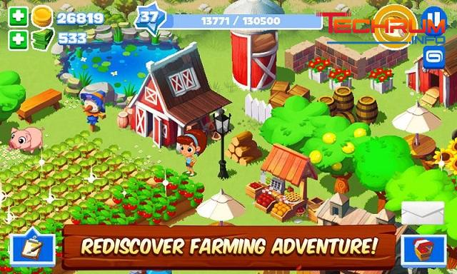 Game nông trại không kết nối mạng Green farm 3