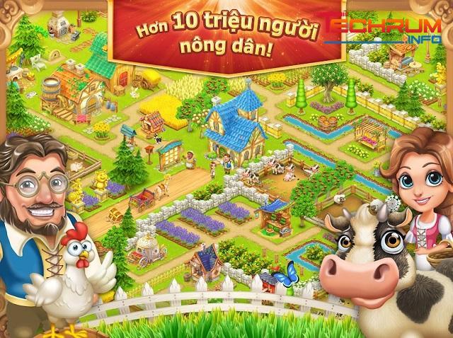 Game nông trại không cần mạng Village & Farm