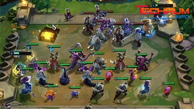 game xây dựng quân đội TFT LOL