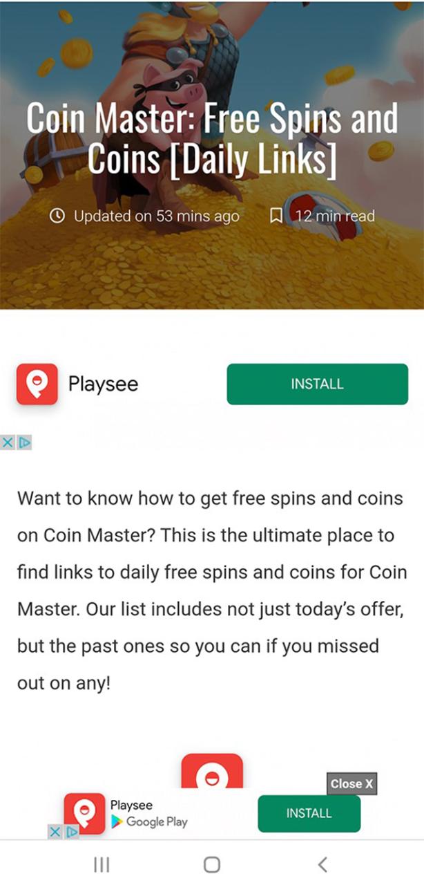 Hướng dẫn nhận spin miễn phí trong Coin Master 1