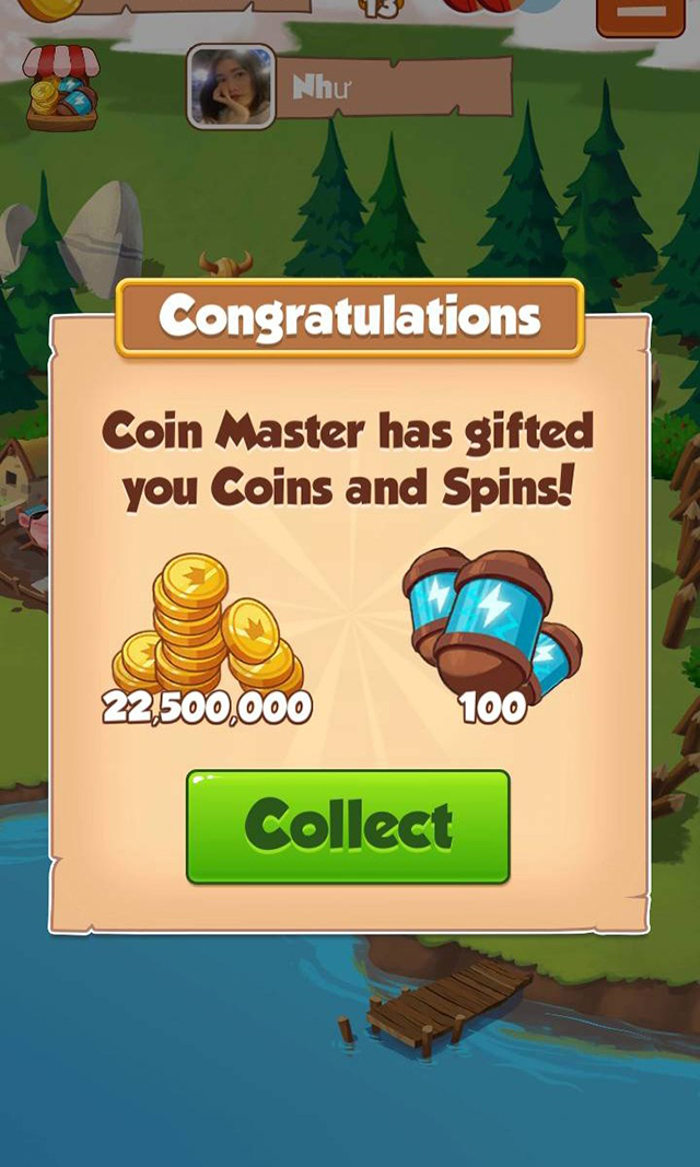 Hướng dẫn nhận spin miễn phí trong Coin Master 10