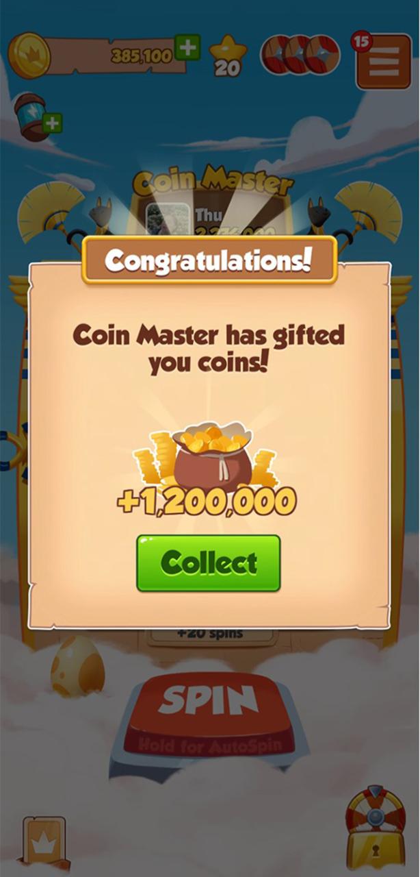 Hướng dẫn nhận spin miễn phí trong Coin Master 3