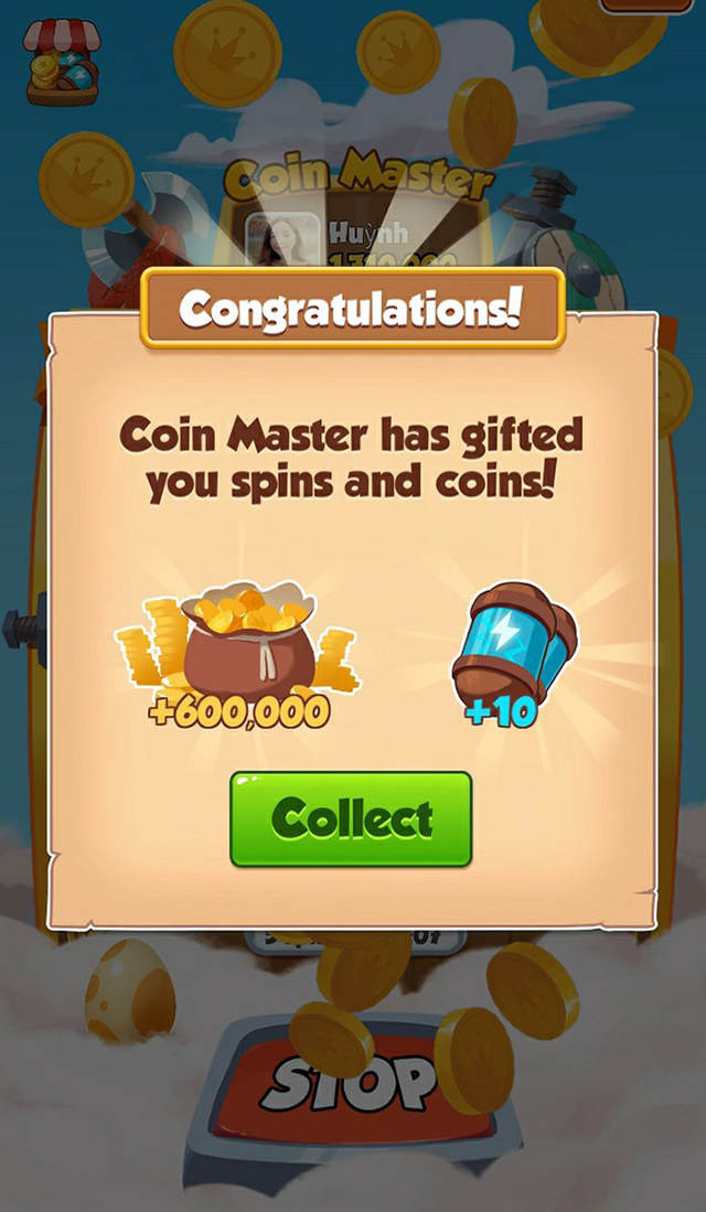 Hướng dẫn nhận spin miễn phí trong Coin Master 5