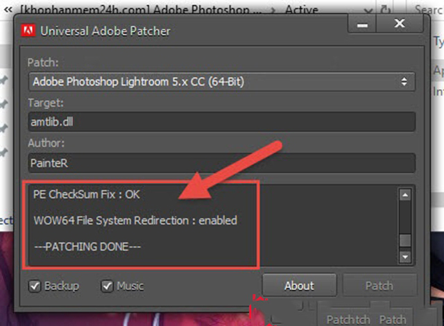 Hướng dẫn kích hoạt Adobe Lightroom CC 2017